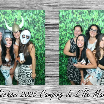 Exemple de photo 4x6 prise lors d'un méchoui par Photobooth Sherbrooke