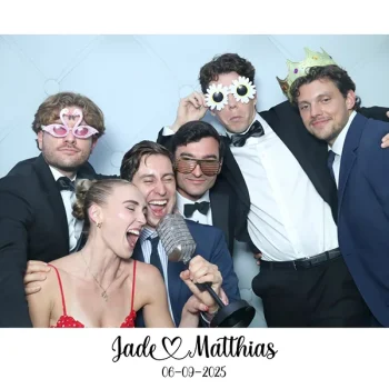 Exemple de photo 6x4 prise lors d'un mariage par Photobooth Sherbrooke